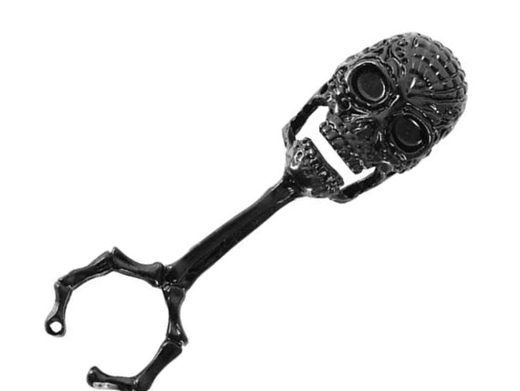 Skull & Bone Cigarette Holder For Your Finger, Cigarette Holder, Manly Skull Cigarette Holder For Fingers, Cigarette Holder For Smoking