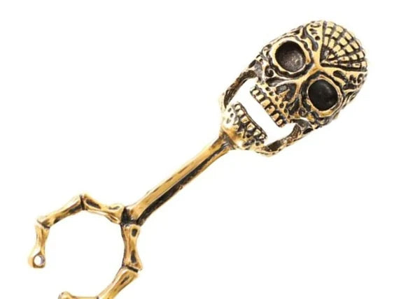 Skull & Bone Cigarette Holder For Your Finger, Cigarette Holder, Manly Skull Cigarette Holder For Fingers, Cigarette Holder For Smoking