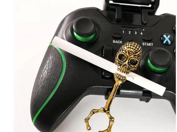 Skull & Bone Cigarette Holder For Your Finger, Cigarette Holder, Manly Skull Cigarette Holder For Fingers, Cigarette Holder For Smoking
