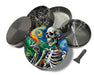 Skeleton Grinder Van Gogh Style Spice Grinder Grey Grinder