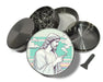 Jesus With Cig Vaporwave Spice Grinder Grey Grinder