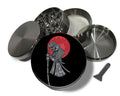 Japanese Samurai Anime Spice Grinder Grey Grinder