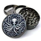 Octopus Grinder, Herb Grinder With Catcher, Kraken Grinder, Octopus Tentacles Grinders, Extra Large 5 Piece Grinder,...