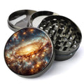 Milky Way galaxy, Center of the Galaxy, Stars and Vibrant colors, Extra Large 5 Piece Herb Grinder, Gift Herb Grinder