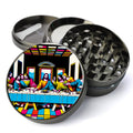 Pop-Art rendition of The Last Supper, Extra Large 5 Piece Herb Grinder, Gift Herb Grinder