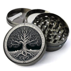 Yggdrasil Grinder, Old Norse Sacred Tree of Life, Mystical Grinder, Mythology Gift, Extra Large 5 Piece Grinder, Herb...
