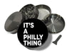 It's A Philly Thing  Spice Grinder Grey Grinder