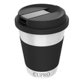 White Cupro Ceramic Mug – Concealed Storage Design for Home or Office