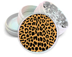 Leopard Print Spice Grinder White Grinder