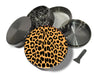 Leopard Print Spice Grinder Grey Grinder