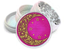 Girly Pink Crescent Moon and Stars Spice Grinder White Grinder