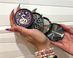 Mystical Snake Large Herb Grinder, Grinder with Pollen Collector, Grinder with 4 Layers, Extra Large 5 Piece Spice Herb...