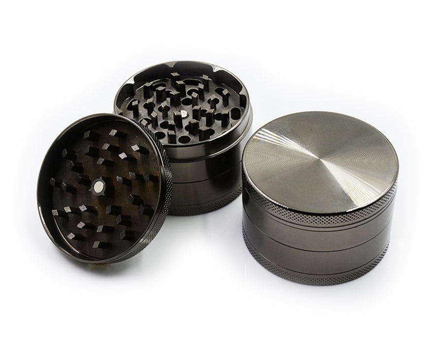 Skull with Mushroom, Earthy Color Pallette, Extra Large 5 Piece Spice Tobacco Herb Grinder