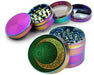 Eid Mubarak Crescent Moon With Stars Spice Grinder Rainbow Grinder