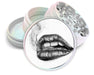 Lips Pencil Drawing Spice Grinder White Grinder