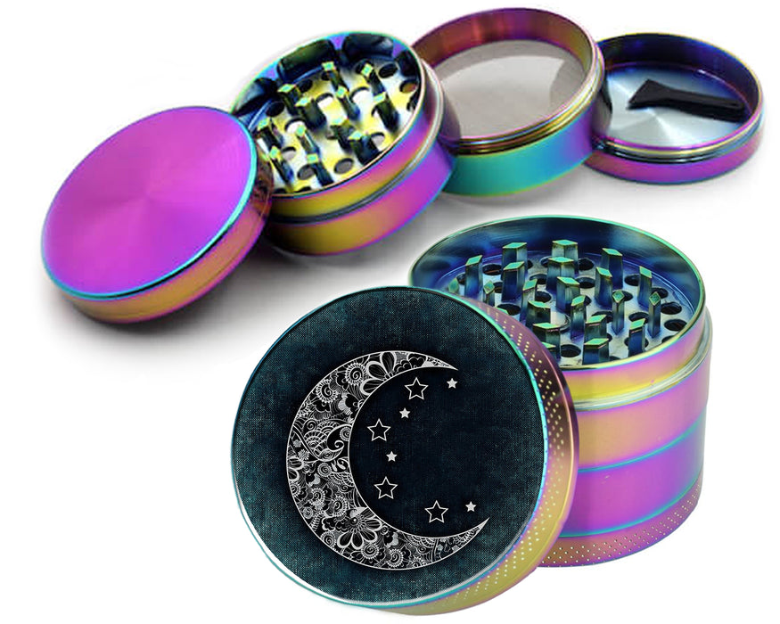 Blue Moon Lunar Spice Grinder Rainbow Grinder