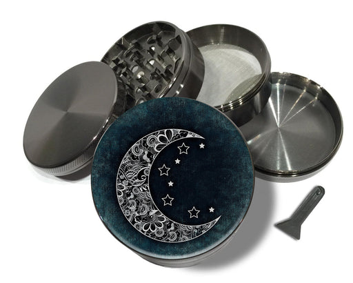 Blue Moon Lunar Spice Grinder Grey Grinder