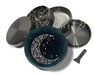 Blue Moon Lunar Spice Grinder Grey Grinder