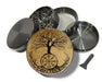 Viking Grinder Tree of Life Spice Grinder Grey Grinder