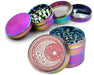 Crescent Moon with Stars Spice Grinder Rainbow Grinder