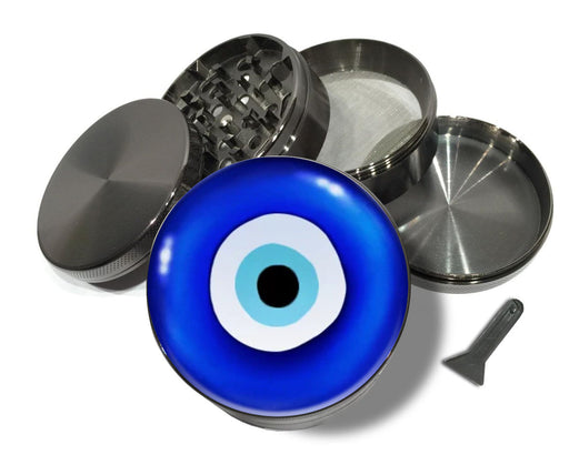 Evil Eye Nazar Azul Spice Grinder Grey Grinder