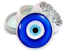 Evil Eye Nazar Azul Spice Grinder White Grinder