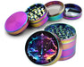 Libra Zodiac Sign Gift, Birth Sign Spice Grinder Rainbow Grinder