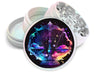 Libra Zodiac Sign Gift, Birth Sign Spice Grinder White Grinder