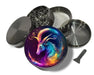 Capricorn Zodiac Goat Symbol Birth Sign Spice Grinder Grey Grinder