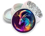 Capricorn Zodiac Goat Symbol Birth Sign Spice Grinder White Grinder