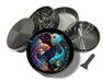 Pisces Zodiac Sign Fish Symbol Spice Grinder Grey Grinder