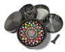 Mandala Trippy  Spice Grinder Grey Grinder