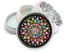 Mandala Trippy  Spice Grinder White Grinder