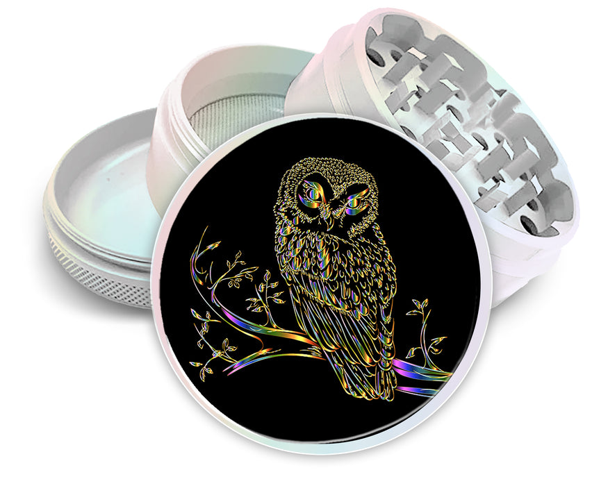 Owl Grinder Spice Grinder White Grinder