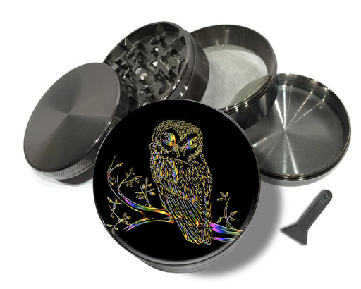 Owl Grinder Spice Grinder Grey Grinder