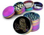 Owl Grinder Spice Grinder Rainbow Grinder