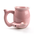 Sip N' Sesh Ceramic Mug and Pipe | Pipe Mug For Coffee, Tea and Dry Herb