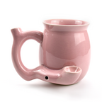 Sip N' Sesh Ceramic Mug and Pipe | Pipe Mug For Coffee, Tea and Dry Herb
