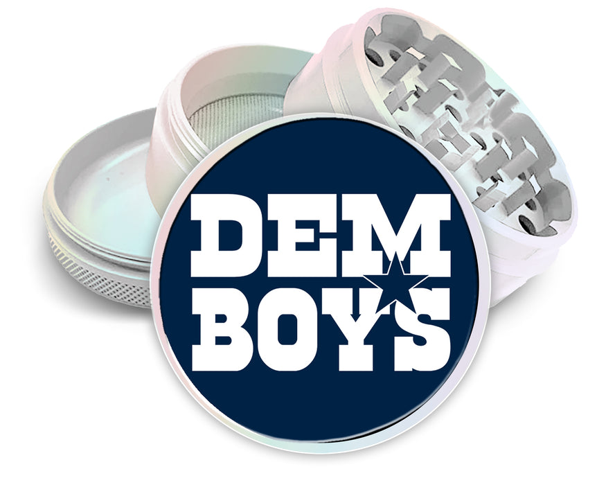 Dem Boys Dallas Football Spice Grinder White Grinder
