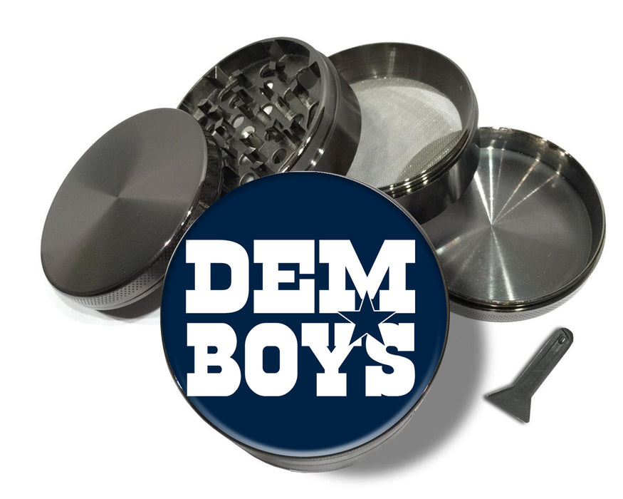 Dem Boys Dallas Football Spice Grinder Grey Grinder