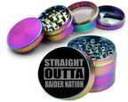 Straight Outta Raider Nation Spice Grinder Rainbow Grinder