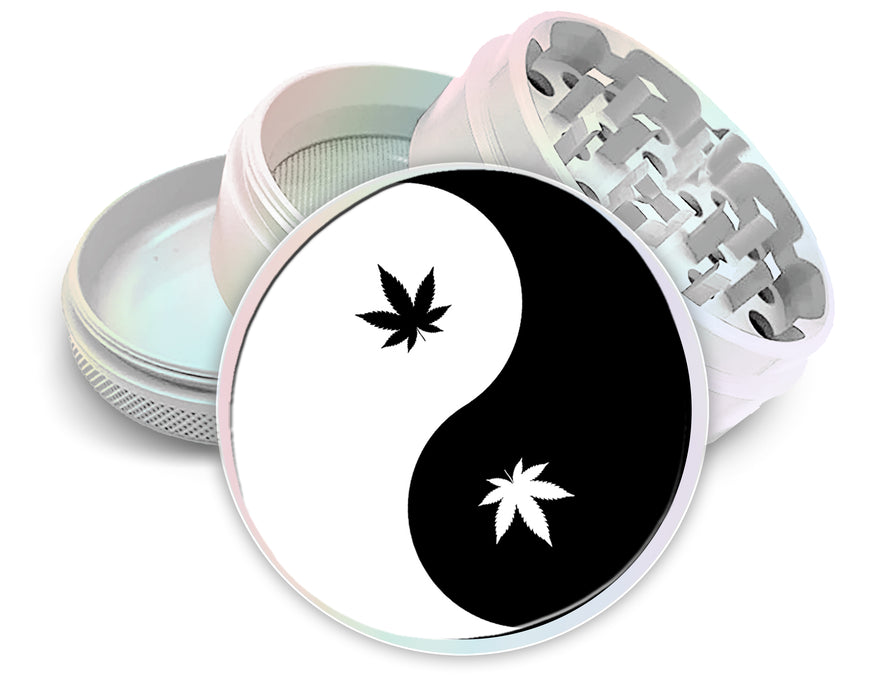 Yin Yang  Spice Grinder White Grinder