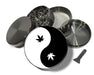 Yin Yang  Spice Grinder Grey Grinder