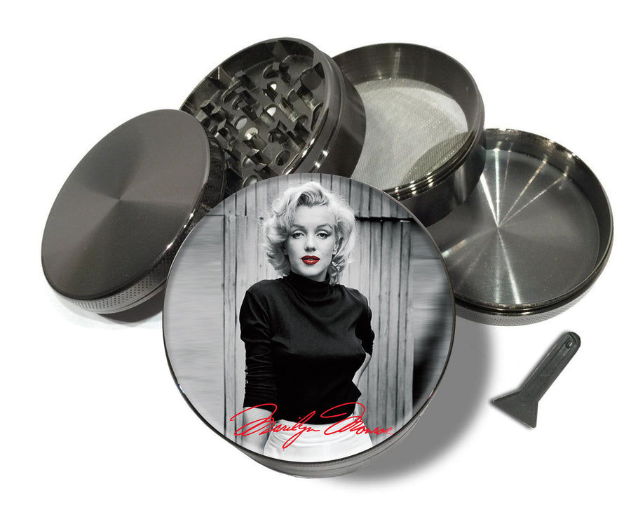 Marilyn Monroe Signature Spice Grinder Grey Grinder