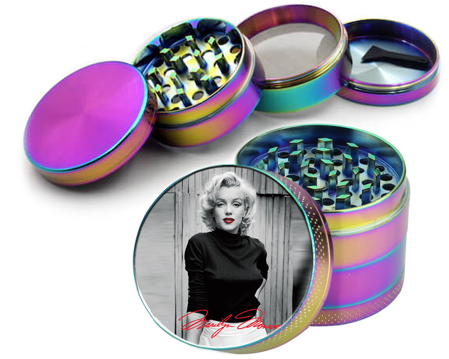 Marilyn Monroe Signature Spice Grinder Rainbow Grinder