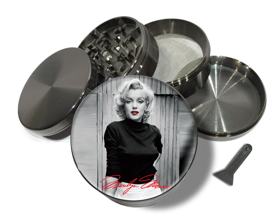 Marilyn Monroe Signature Spice Grinder Grey Grinder