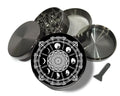 Phases of the Moon Witchy Spice Grinder Grey Grinder