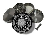 Phases of the Moon Witchy Spice Grinder Grey Grinder