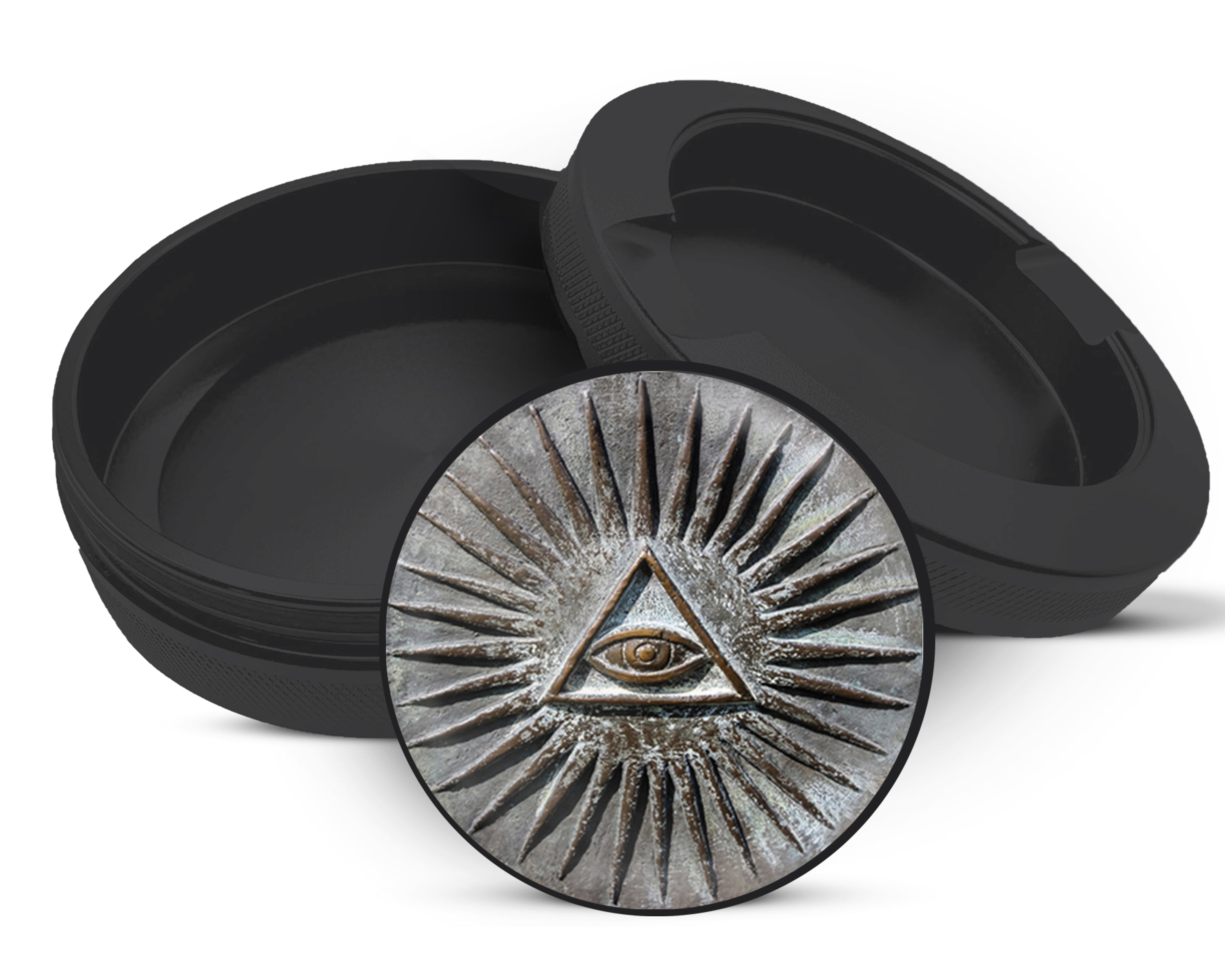 Snus Storage Case All Seeing Eye Black