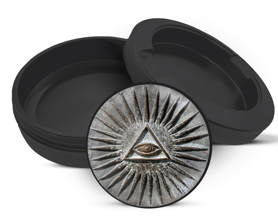 Snus Storage Case All Seeing Eye Black